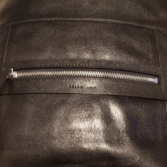 Reiss Raza Leather Backpack - Picture 3 of 8